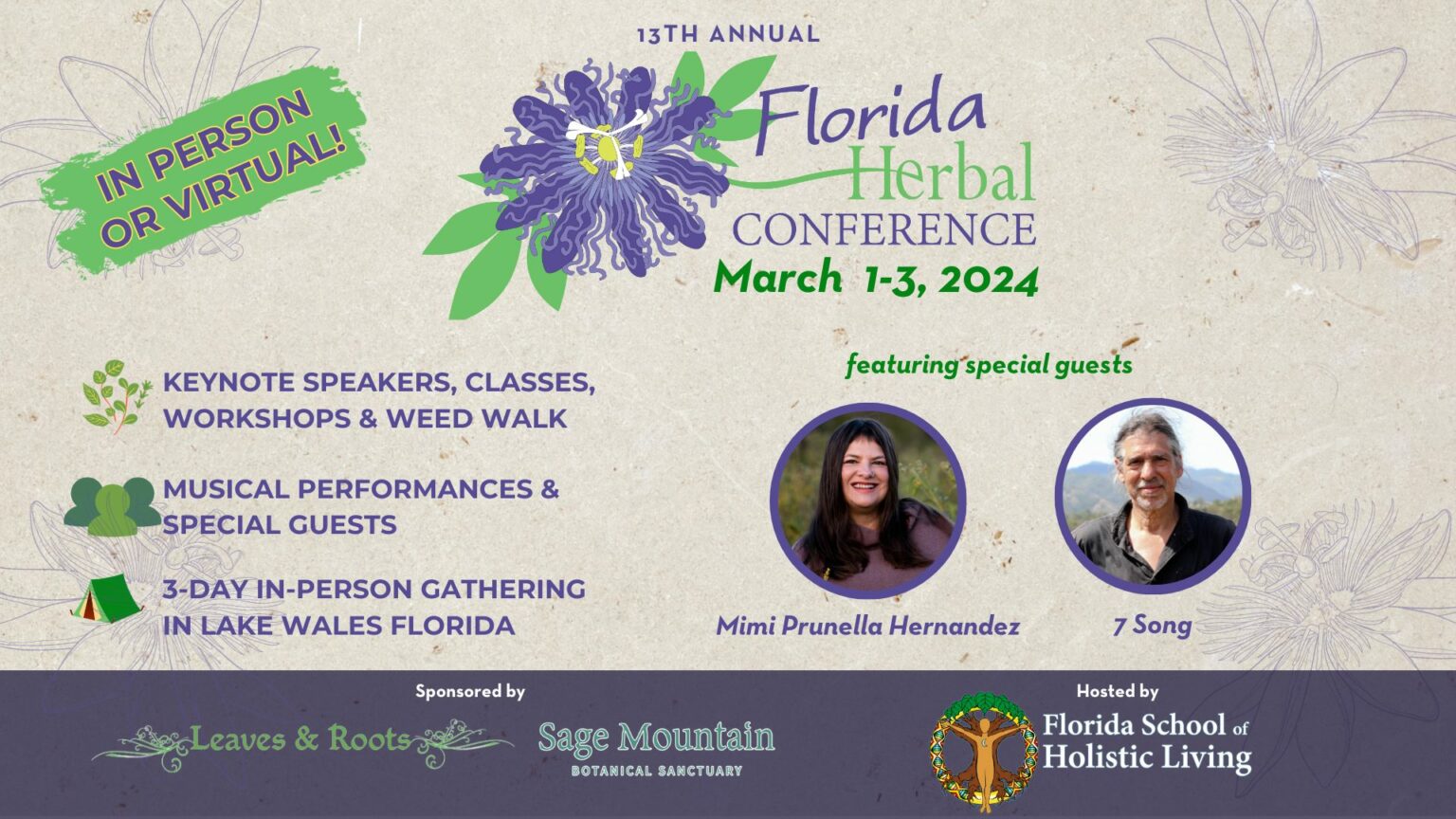 Florida Herbal Conference Celebrating 13 Years